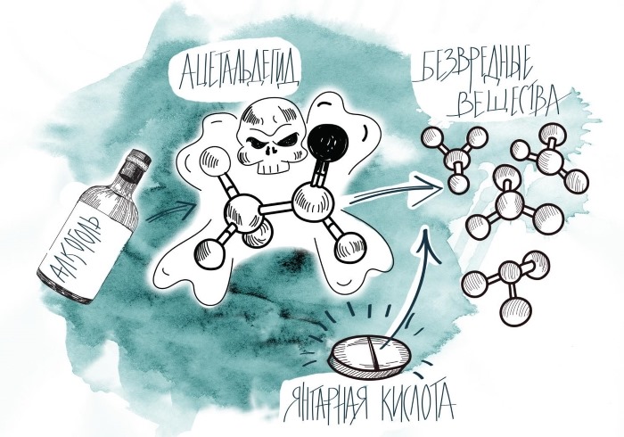 Янтарная кислота. Показания к применению в косметологии, спорте, при похмелье, для похудения, детям. Отзывы