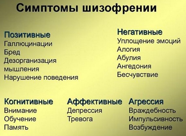 Шизофрения. Симптомы и признаки у мужчин, женщин, в пожилом возрасте, подростков. Лечение народными средствами, препараты, общение