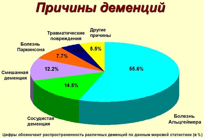 Деменция у пожилых людей. Симптомы, лечение и уход, лекарства, как проявляется