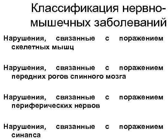 Нервно-мышечные заболевания. Классификация, этиология, неврология, наследственные, хронические. Симптомы и лечение у детей, взрослых