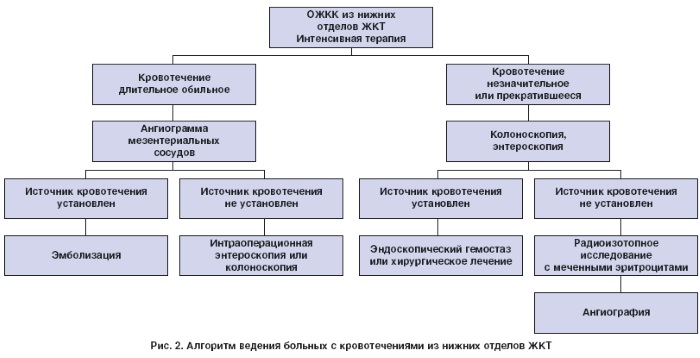 Внутреннее кровотечение желудочно-кишечного тракта. Симптомы, первая помощь, лечение, последствия