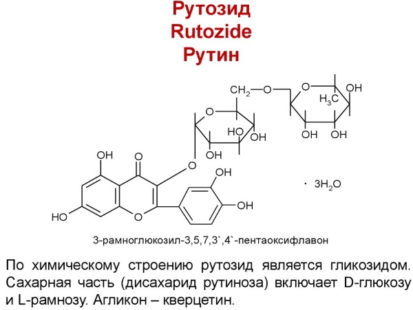 Рутозида тригидрат (Rutoside trihydrate). Что это, инструкция по применению, цена