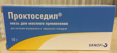 Проктоседил (Proctosedyl) мазь. Инструкция по применению, отзывы, цена