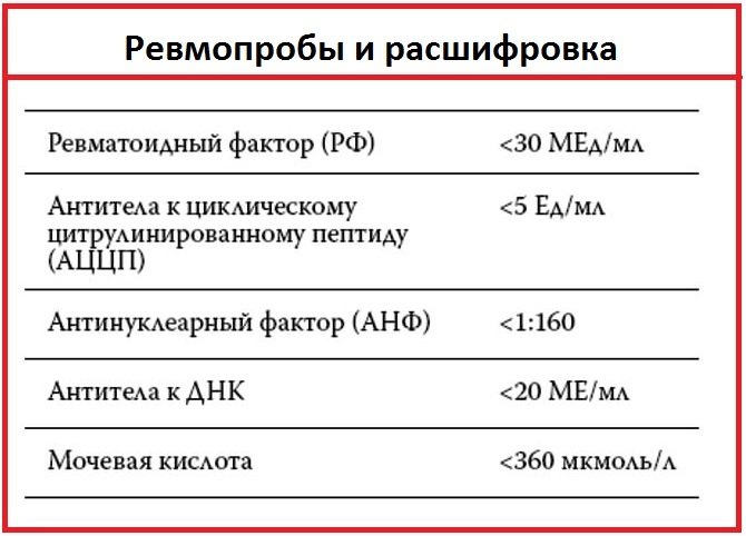 Ревмофактор (ревматоидный фактор) анализ крови. Что это такое, что показывает, норма