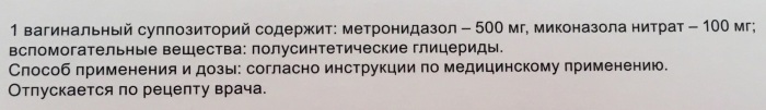 Метромикон-Нео (Metromicon-Neo) свечи. Инструкция по применению, цена, отзывы