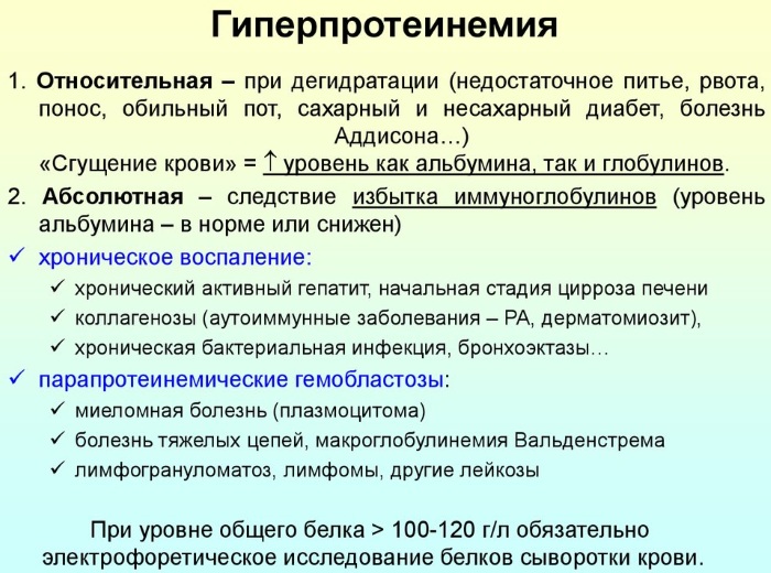 Общий белок понижен в крови. Причины у взрослого, женщин, беременных, ребенка, как повысить