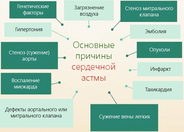 Сердечная астма презентация