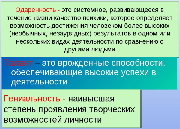 Что не относится к задаткам