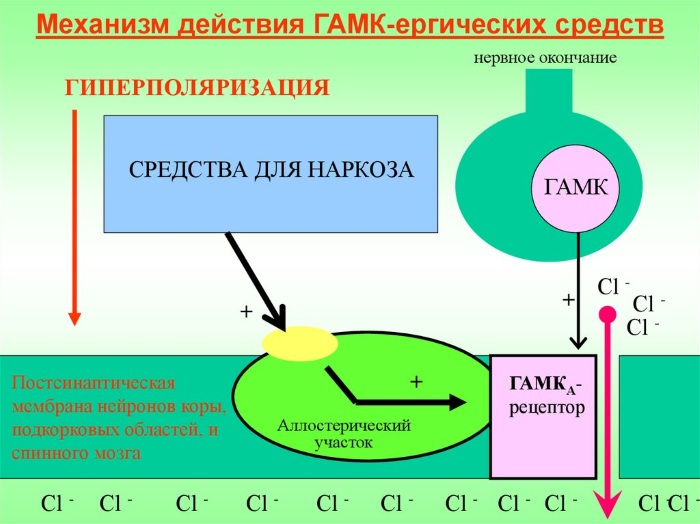 Средства для наркоза в фармакологии. Классификация, механизм действия