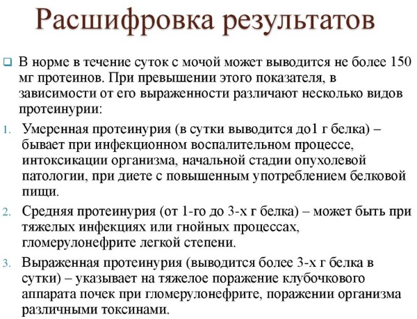 Суточная протеинурия. Что это такое, как сдавать анализ, норма у детей, беременных женщин