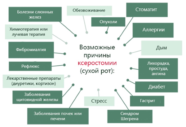 Густая слюна во рту. Причины у ребенка, взрослого