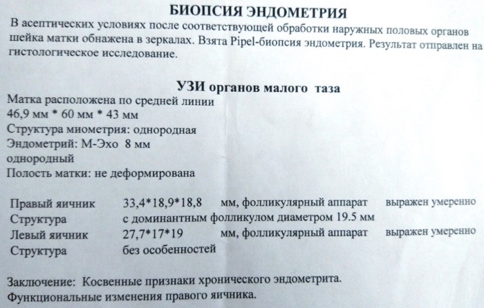 Пайпель-биопсия эндометрия. Что это такое, расшифровка результатов, цена