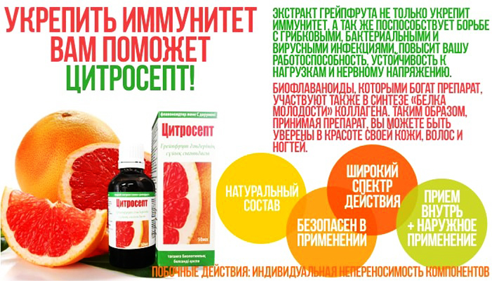 Цитросепт для похудения. Инструкция по применению, цена, отзывы
