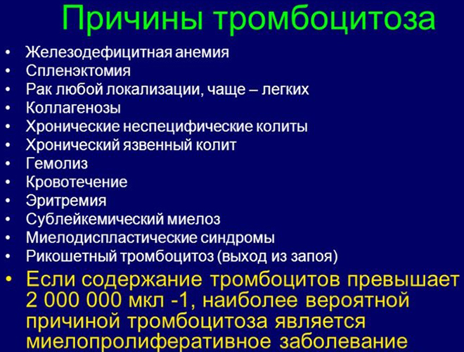 Как уменьшить тромбоциты в крови у взрослого народными средствами