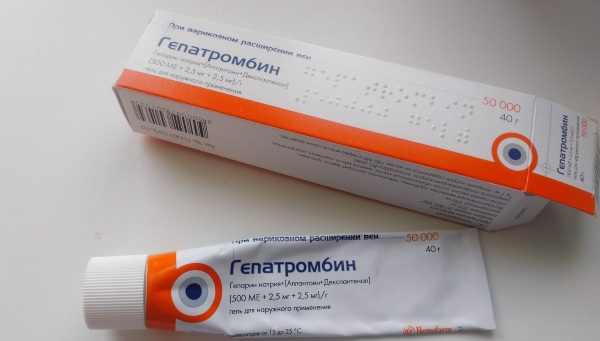 Гепатромбин (Hepatrombin) гель. Инструкция по применению, цена, отзывы