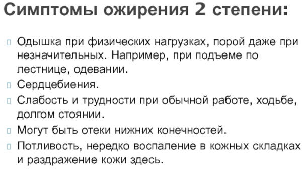 Таблица ожирения для женщин по весу, росту, возрасту