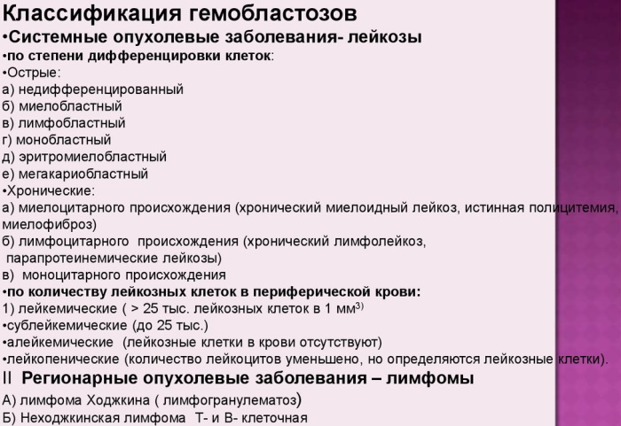 Заболевания крови у взрослых. Симптомы и причины