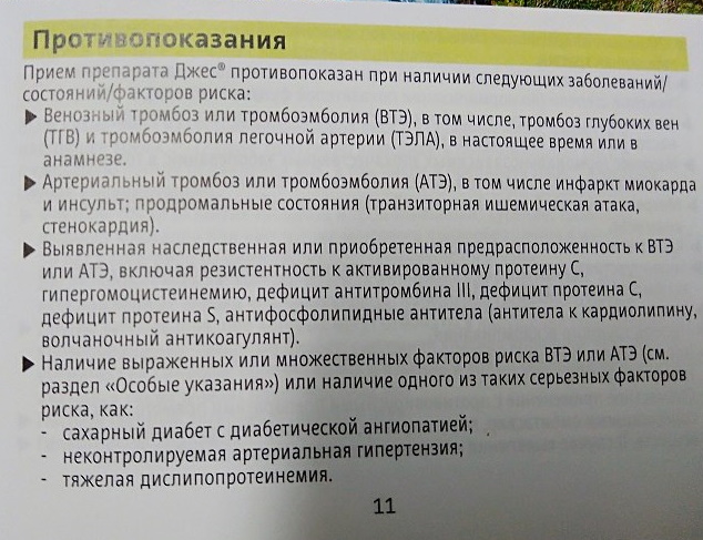 Джес таблетки противозачаточные. Отзывы женщин