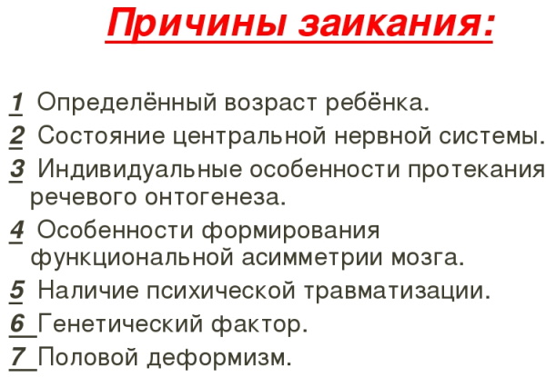 Классификация речевых нарушений: психолого, клинико педагогическая. Причины, виды