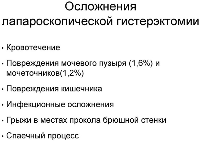 Подготовка к операции по удалению матки и яичников