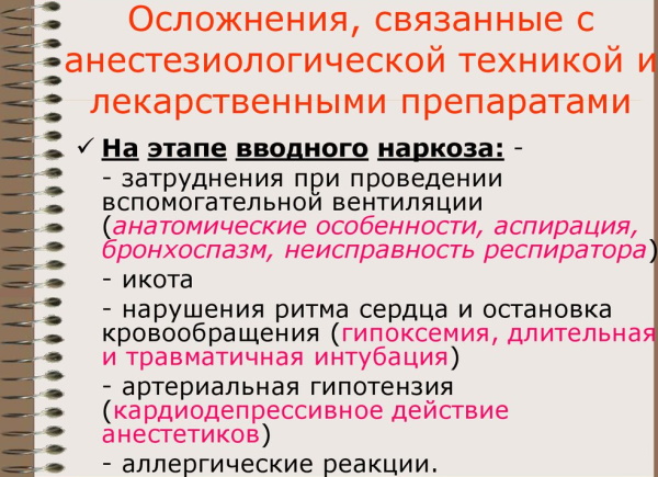 Внутривенный наркоз в гинекологии: препараты, отзывы