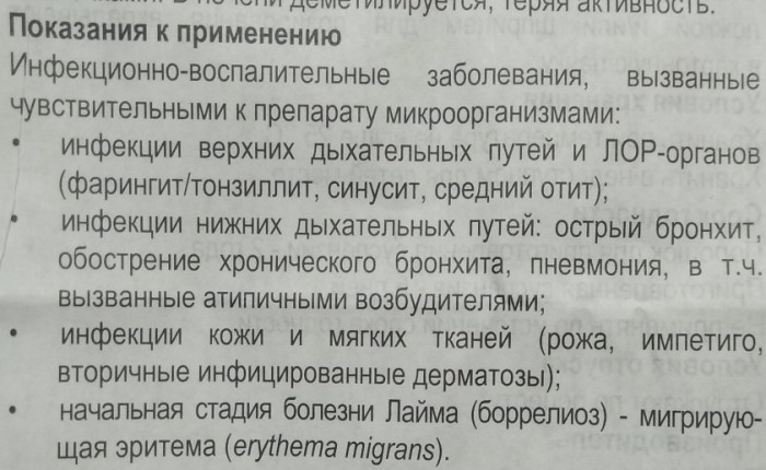 Сумамед для детей (таблетки, суспензия). Инструкция по применению