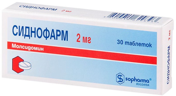 Сиднофарм (Sydnopharm). Показания, инструкция к применению, цена, отзывы