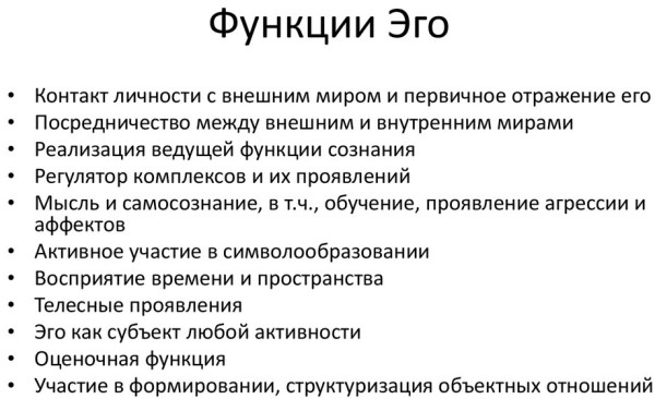 Эго в психологии. Что это простыми словами, определение