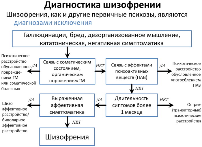 Как определить шизофрению у человека по МРТ, внешности, рисункам