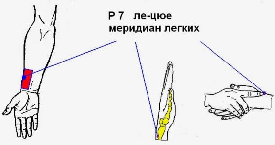 Точки здоровья на ладонях рук. Фото, акупунктурные точки массажа