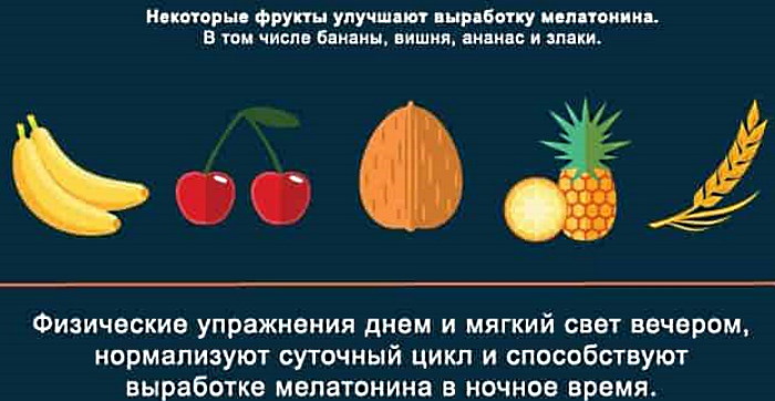 Как повысить мелатонин в организме человека естественным путем