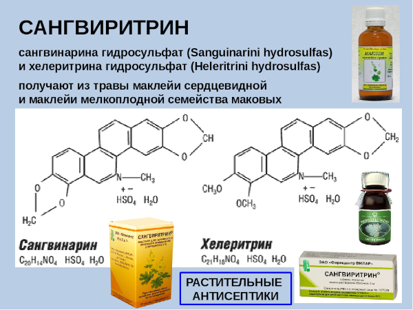 Сангвиритрин таблетки. Инструкция по применению, цена, отзывы