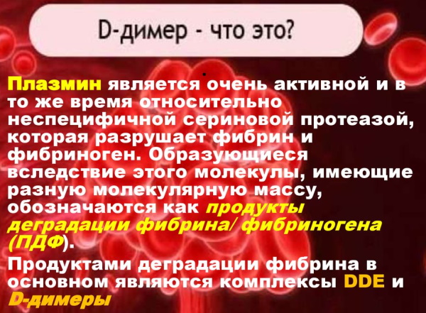 Д-димер повышен в крови. Лечение, как понизить