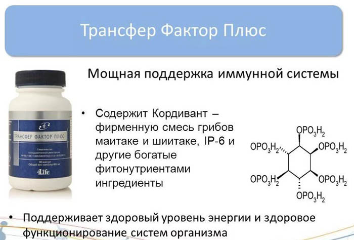 Трансфер Фактор. Инструкция по применению, цена, отзывы