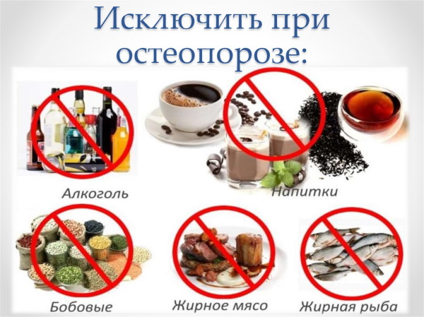 Питание при остеопорозе. Диета, продукты, лечение народными средствами