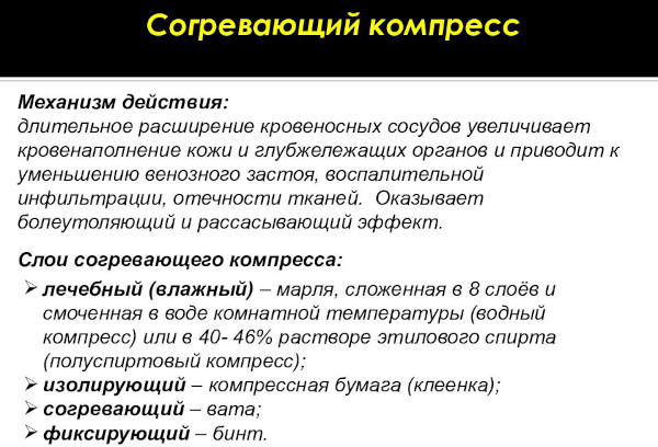 Компресс для суставов при воспалении коленного сустава, болях, артрозе, бурсите, ушибе