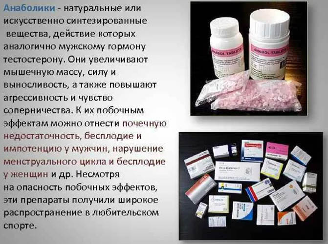 Анаболики. Что это такое, для чего нужны в медицине