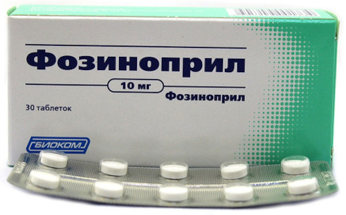 Фозиноприл (Fosinopril). Инструкция по применению, цена, отзывы