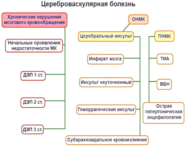 Цереброваскулярная болезнь (ЦВБ). Что это такое, симптомы, лечение