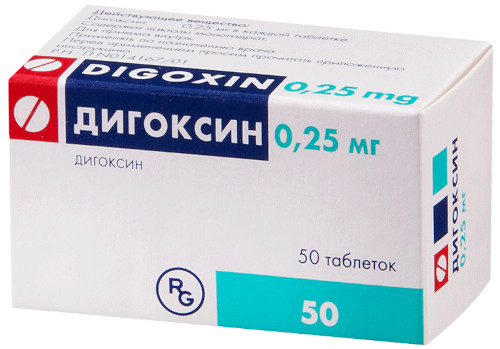 Дигоксин (Digoxin). Инструкция по применению, цена, отзывы