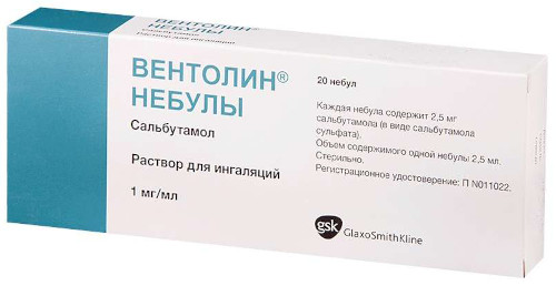 Сальбутамол (Salbutamol) таблетки. Инструкция по применению