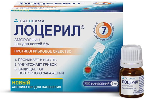 Лоцерил (Loceryl). Инструкция по применению, цена, отзывы