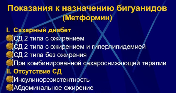 Бигуаниды препараты. Механизм действия, список, цена